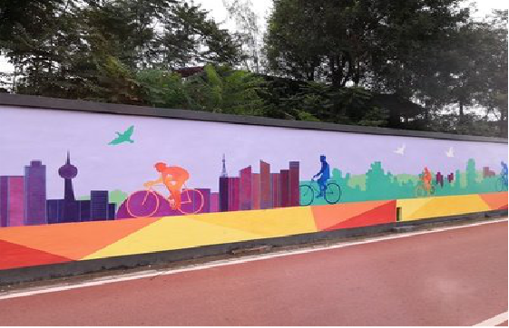 开化墙体彩绘-围墙