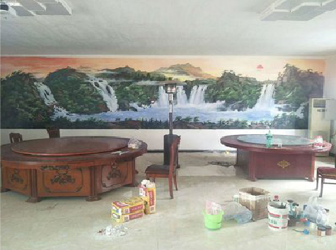 开化墙绘-写实风景