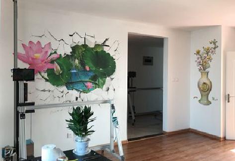 开化墙体彩绘相比墙纸的优势。