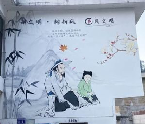 开化分享几个墙绘保养知识。