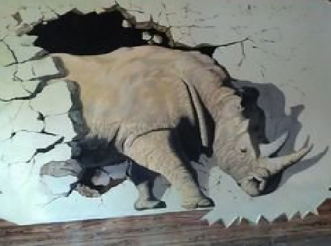 开化在墙绘中，如何绘制3D效果？