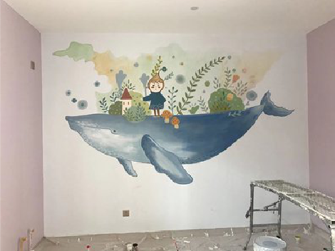 开化手绘墙的特点及优势。