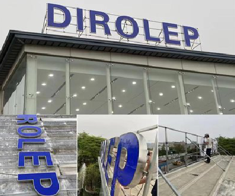 开化楼顶发光字安装的注意事项。